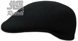 Newsboy Wool Felt Gatsby Cap Mens Ivy Hat Golf Winter Cold Flat Cabbie Ascot New - Picture 1 of 11