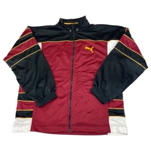 Vintage 90s Multi-Coloured Puma Embroidered Zip-Up Track Jacket XXL - Picture 1 of 4