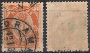 5262 Noruega 1882-85, NK 41, canc. Drammen, MI 35, SC #38a. - Imagen 1 de 1
