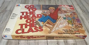 Vintage Go To The Head Of The Class Deluxe Edition Milton Bradley Near Complete - Picture 1 of 8