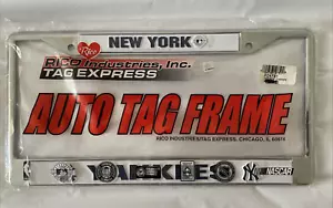 Telaio targa cromato RICO Industries New York Yankees / telaio auto tag - Foto 1 di 3