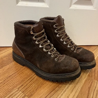 SCARPA FABIANO Italian Leather Hiking Mountain Trail Boots Men's US 11 VIBRAM - Image 1 of 4