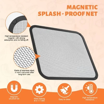 Plate Lid Splatter Guard Heat Resistant Cover Suitable for Kitchen Cleaning - Image 1 of 4
