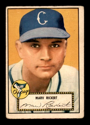 1952 TOPPS #50 MARVIN RICKERT ~ GOOD ~ GFCC - Image 1 of 3