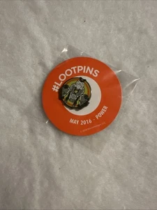 Loot Crate Pin May 2016 Power - Battleborn AI Minion - New Sealed - Picture 1 of 2
