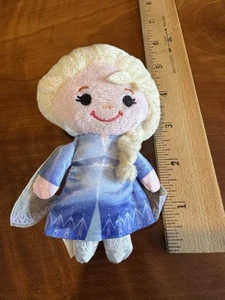 Disney Frozen Elsa Plush Doll 6” Just Play Mini Soft Toy Stuffed Figure - Picture 1 of 3