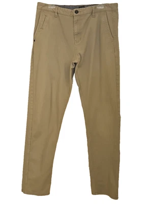 Jeans masculino ZOO YORK tamanho 34 bege elástico 5 bolsos casual ao ar livre - Imagem 1 de 4