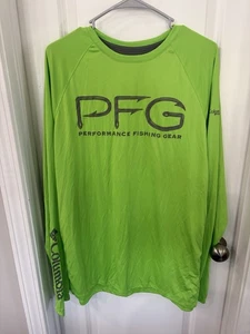 Columbia PFG Terminal Tackle Vent Manga Larga, Color: Verde Talla: XL (Nuevo con Etiquetas) - Imagen 1 de 7