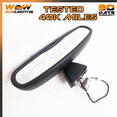 05-24 ESPEJO RETROVISOR INTERIOR ASTON MARTIN V8 VANTAGE DB9 NEGRO MONTAJE OEM Foto 1 de 4