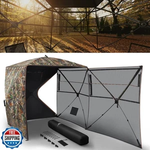 Rhino Valley Hunting Blind 270° See Through, 3-4 Person Pop Up Hunting Tent w - Picture 1 of 5