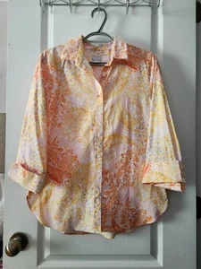 Camisa para mujer Chico blusa colorida de cachemira con botones talla S (4) - Imagen 1 de 9