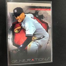 Derek Jeter 2015 Topps Finest Generations Insert #38 New York Yankees M14
