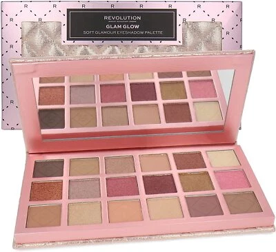 MAKEUP REVOLTION LONDON MEGA LIDSCHATTEN FARBPALETTE LEUCHTENDE & MATTE FARBEN - Bild 1 von 4