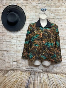 Chaqueta Chicos Zenergy Colorida Estampado Animal Ligera Cremallera Frontal Talla 3 = L - Imagen 1 de 6