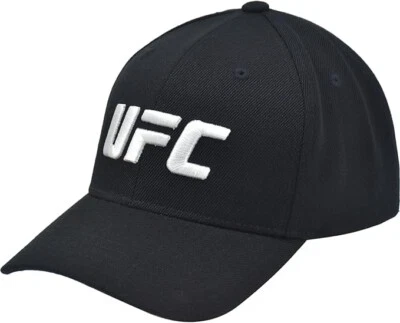 Gorra negra con licencia oficial UFC Snapback Foto 1 de 4