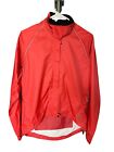 NOVARA Windbreaker Jacket Mens Size Medium Active Running Cycling Full Zip Red
