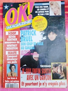 MAGAZINE OK ! 882 BRUEL STÉPHANIE DE MONACO JULIE CAIGNAULT MYLÈNE FARMER 1992 - Imagen 1 de 2