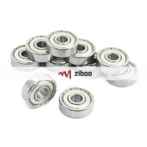 Rodamiento rígido de bolas miniatura radial sellado 10 x 626Z 6x19x6 mm plateado - Imagen 1 de 4