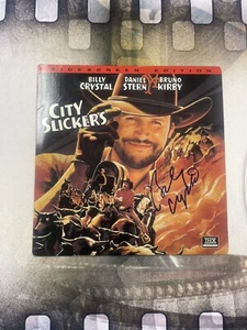 Cubierta de disco láser autografiada firmada Billy Crystal City Slickers JSA - Imagen 1 de 5