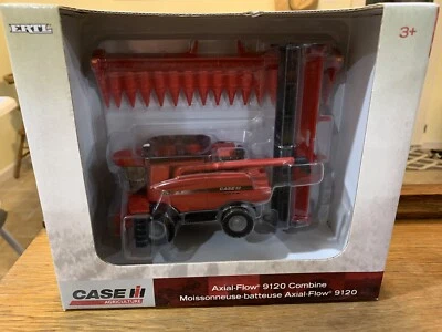 ERTL Case IH 9120 Axial Flow Combine w Corn & Grain Heads 1/64 Scale NIB - Image 1 of 4