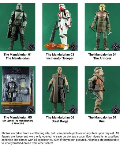 Star Wars Black Series Phase IV 6 In Action Figures The Mandalorian (LOOSE) Cover