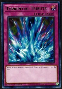 Yugioh Torrential Tribute GRCR-EN057 Raro 1a Edición - Casi Nuevo - Imagen 1 de 2