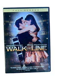 WALK THE LINE Full Screen DVD Reese Witherspoon Joaquin Phoenix Johnny Cash - Picture 1 of 1