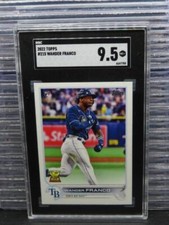 2022 Topps Series 1 Wander Franco Rookie Card RC #215 SGC 9.5 Rays