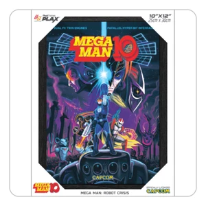 Pixel Frames Plax - Mega Man 10: Robot Crisis - 23cm x 30cm - Picture 1 of 2
