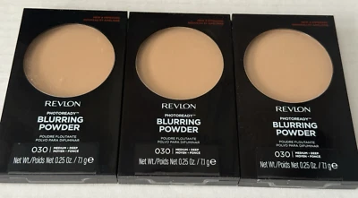 Revlon Photoready Blurring Powder #030 Medium - Deep 0.25 oz Lot of 3 New Sealed - Image 1 of 4
