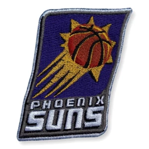 Phoenix Suns NBA UNK Basketball Patch VTG 00s Y2K Team Logo 2 5/8 x 3 7/8 in. - Picture 1 of 2