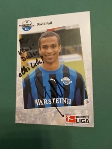 SC Paderborn , D. Fall , Autogrammkarte, Fussball - Bild 1 von 1