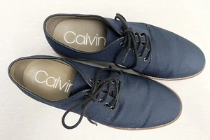 Calvin Klein Herren Aggussie Oxford Elegant Schuhe Marineblau Gr. 11 - Bild 1 von 7