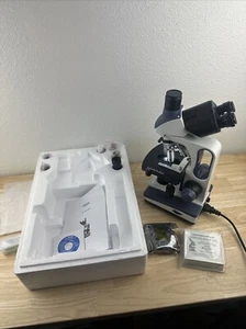 Microscopio compuesto trinocular SWIFT SW350T, 40X-2500X aumento, Siedentop... - Imagen 1 de 13