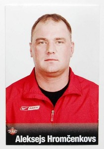 2010-11 KHL Dinamo Riga Pick a Player Small Sticker