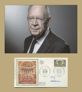 Louis Mermaz - Homme d'État français - Premier jour signé + Photo - Picture 1 of 3