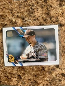 Blake Snell 2021 Topps Update SP impresión corta variación San Diego Padres US184 - Imagen 1 de 1