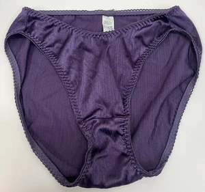 Bragas De Colección Best Form Style #0552 Brillantes Corte Alto Metálico Púrpura Líquido SATINADO Talla 6M - Imagen 1 de 7