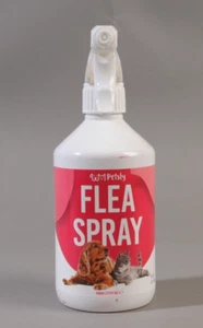 Petlsy Flohmittel Katzen, Hunde Textilien Flohspray mit ätherischen Ölen 500ml - Bild 1 von 3