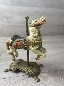 American Carousel By Tobin Fraley Limited Edition Horse On Brass Base - Picture 1 of 13