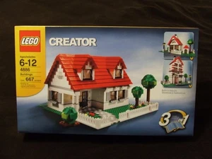 * New * Lego 4886 Creator House Buildings Set ( Box Has Crease ) Sealed Box - Picture 1 of 7