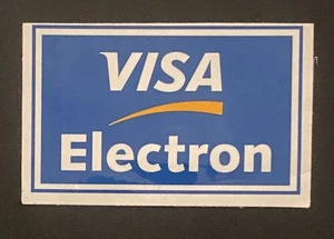 Pegatina de escaparate Visa Electron - Imagen 1 de 1