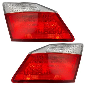Fits Honda Accord Sedan 13 14 Set of Taillights - Lid Mounted Tail Lamps - Picture 1 of 4