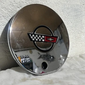 1988-1989 Chevy Corvette ZR-1 Chrome Rim Wheel Center Hub Cap 10055340 - Picture 1 of 6