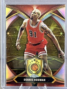 2024-25 Topps Chrome #BOD-18 Dennis Rodman Ball of Duty Refractor Chicago Bulls - Bild 1 von 2
