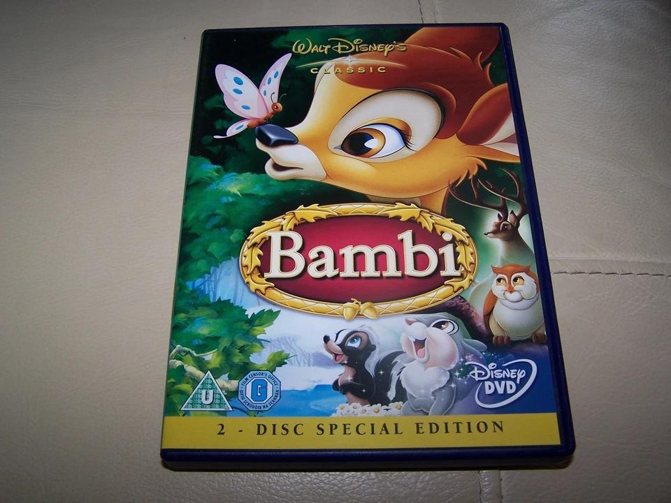 Bambi 2 Disc Sonderausgabe Walt Disney DVD PAL Region 2 - Bild 1 von 1