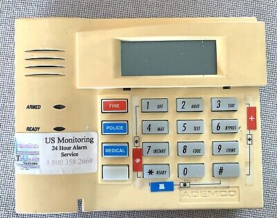 Honeywell 6150RF Wireless LCD Alarm Keypad With Integrated Transceiver • 45.99$