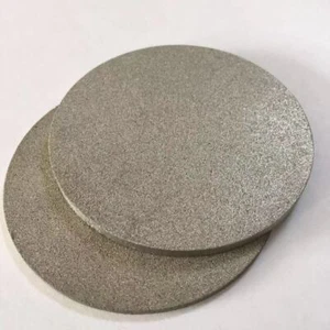 Stainless steel sintered sheet Micron pore size 316L metal filter 0.5-5 thick - Picture 1 of 4