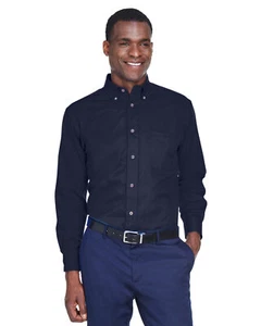 Harriton Mens Easy Blend  Twill?Shirt - M500 - 2XL L M XS - STOCK CLEARANCE SALE - Picture 1 of 8