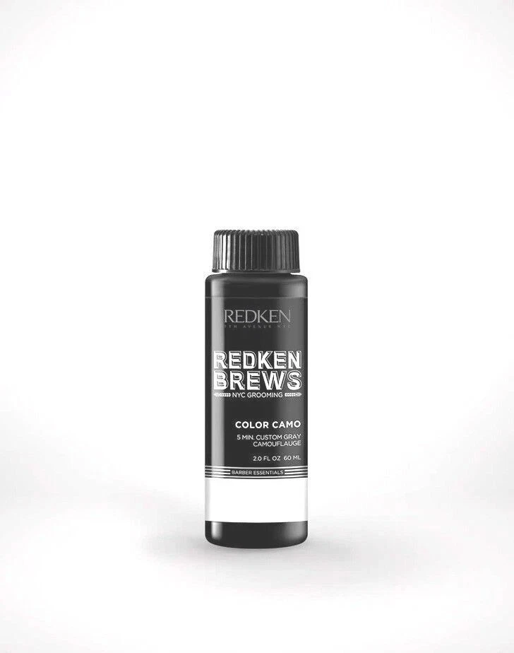 Redken Brews FOR MEN 5 minute Color Camo Gray Camouflage - Choose any Shade - Image 1 of 1